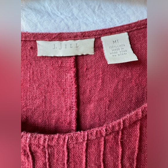 J. Jill, 100% Linen, Medium-tall, Burnt red - Picture 6 of 8